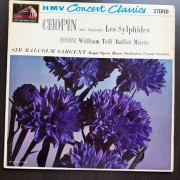Chopin - Les Sylphides, Rossini - William Tell Ballet Music, LP, UK, 1963