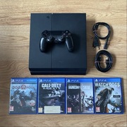 PS4 FAT + 4 gry + pad | Gotowy zestaw