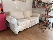 Kanapa Ektorp Ikea dwuosobowa nie rozkładana