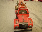 Wóz strażacki drabina metalowy