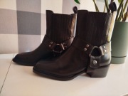 GINO ROSSI Kowbojki WGA3394-1 Czarny