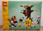 LEGO Icons 40709 Wiosenny plac zabaw dla zwierzątek