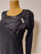 Czarna bluzka damska 