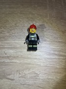 Lego Nowa Figurka Minifigurka City Strażak Fire Reflective Stripes cty0966