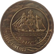 2 złote z 2005 rok - ŻAGLOWIEC + FOLDER W PDF - OBEJRZYJ MOJĄ OFERTĘ