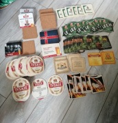 Podstawki, podkladki pod szklanki, ok. 150 szt 