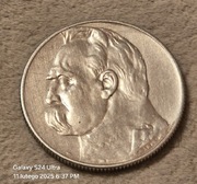 Srebrna moneta II RP Józef Piłsudski. 1936r. 5zł(3)