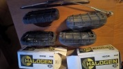 Halogen do Fiata 126p - 4 sztuki + wycieraczka