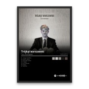 Plakat A3 - "Trójkąt Warszawski" Taco Hemingway