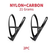 N1 Koszyki na bidon a'2 Nylon wzmacniany Karbonem + śruby ~20g Nowe