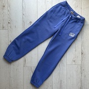 Niebieskie spodnie dresowe joggersy good feels club h&m XS