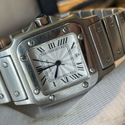 Zegarek Cartier santos galbée naręczny 