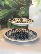 Patera ceramiczna Bolesławiec 2 w 1 27,5 cm ceramika Z.C. Bolesławiec 