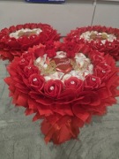 Bukiet z róż mydlanych,  Raffaello I Lindor 