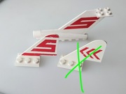 Lego klocki bb0096pb03, 3587pb04 do 1555, 1550, 1552 Sterling