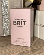 Perfumy Burberry Brit Sheer for her edt 30 ml