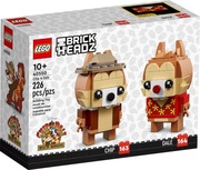 Nowe LEGO BrickHeadz 40550 Chip i Dale, karton 10/10