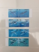 Kiribati 1998  Mi 781-8  SPECIMEN  wieloryb 4x parka  seria idealna pozycja