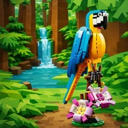 LEGO Creator Egzotyczna papuga 31136