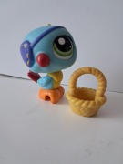 Littlest Pet Shop LPS papuga z koszyczkiem