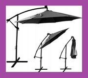 DUŻY PARASOL OGRODOWY Z Wysięgnikiem 270 cm