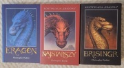 Eragon. Najstarszy. Brisingr Tom 1-3 Christopher Paolini