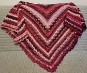 CHUSTA na SZYDEŁKU (hand made/rękodzieło)