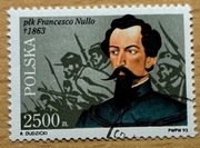 3300, * kasowany; 130. rocznica śmierci pułkownika Francesco Nullo