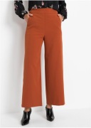 Eleganckie szerokie rude  SPODNIE damskie  48