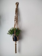 Kwietnik ręcznie robiony makrama