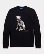 POLO RALPH LAUREN Dalmatian Cashmere Wool 100% kaszmir sweter męski L