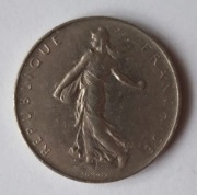 MONETA 1 FRANC 1960