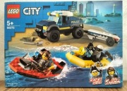 LEGO City 60272 Transport łodzi policji specjalnej