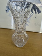 Kryształowy wazon – klasyczny szlif, przezroczysty, 30 cm