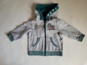 Bluza rozpinana z kapturem COCCODRILLO roz. 74