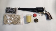 Rewolwer Remington 1858 New Model Army 44 Rewolwer Czarnoprowy+zestaw start