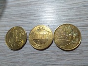 Monety 2zł(Husarz-XVII)(Żagań)Solidarność1980-2000