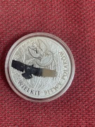 Polski  Srebrny Numizmat Wielkie Bitwy Polakow