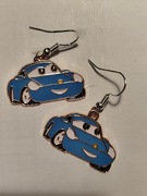 Kolczyki z bajki cars