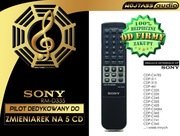 ORYGINALNY pilot SONY RM-D335 zmieniarka CD
