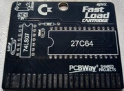 Płytka PCB Epyx Fastload do Commodore