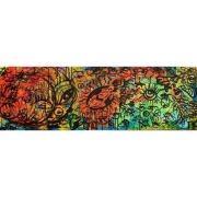 Abstrakcja Płótno 100 x 40 cm 