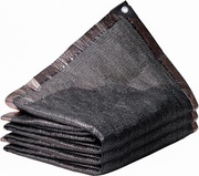 Siatka zacieniająca 70% ochrony z oczkami 2x2 m czarna