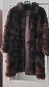 Naturalne futro z dzikich norek / Made in Mongolia stan bdb