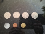 Zestaw starych monet ZSRR i innych – Karl Marx, Engels, Lenin