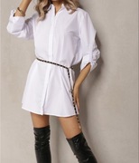 Biała Duża Koszula L/XL