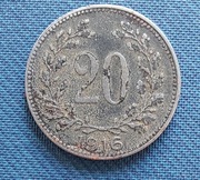 Austria 20 halerzy 1916 Austro-Węgry