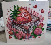 Kartka okolicznościowa diamentowa na Walentynki Walentynka r 