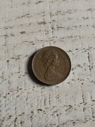 moneta new penny 1977 rok Wielka Brytania
