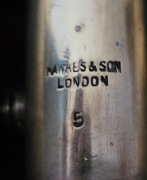 Kornet Hawkes&Son z 1930 roku z nr. fabrycznym 5